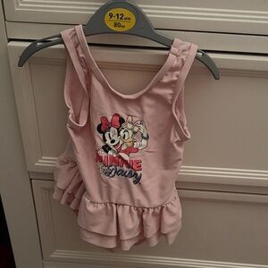 Pink Minnie and Daisy Baby Bathing Suit